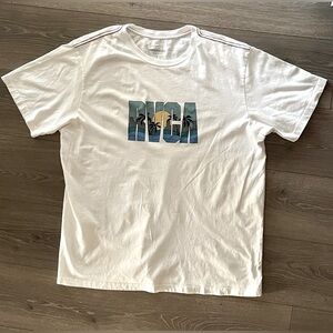 NWOT RVCA White T-shirt Size XL
